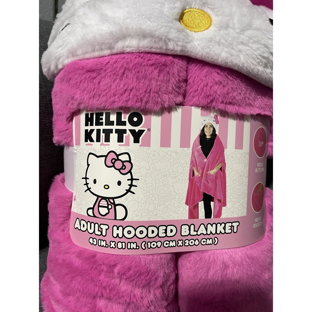 Sanrio Hello Kitty Hooded Blanket